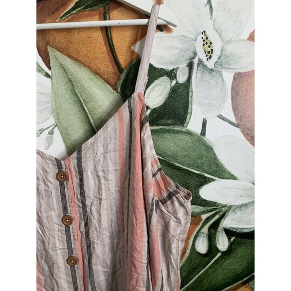 Torrid Size 4 4X Multi Striped Button Front Cami Top - Picture 5 of 7